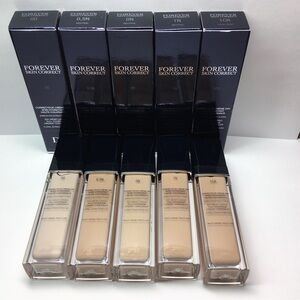 Dior 00 0,5N 0N 1N 1CR Forever Skin Correct Concealer Lot of 5 Original Formula